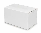 صندوق كرتون مموج مفرد 20×10×10 سم – أبيض - 2