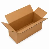 20x10x10cm Single Corrugated Box - Kraft - 3