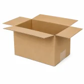 صندوق كرتون مموج مفرد 20×12×11 سم – كرافت - 1