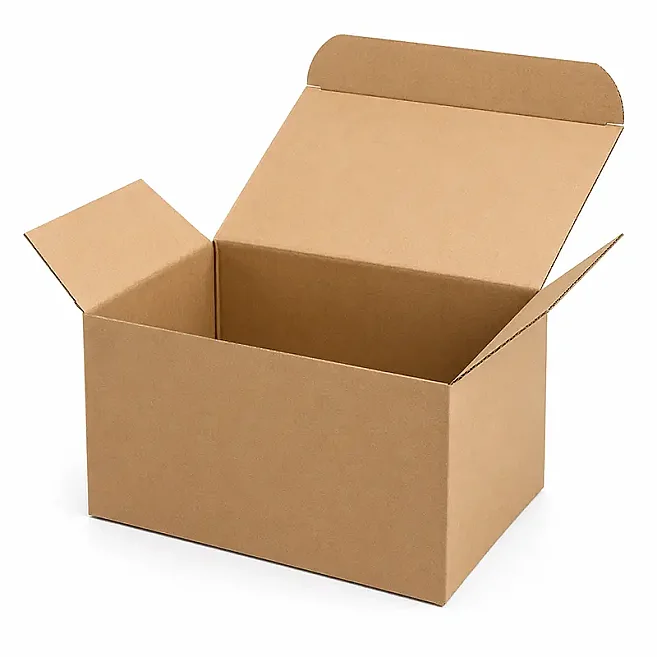 20x12x12cm Box - 1 Desi Box - Locked Box - Kraft - 1