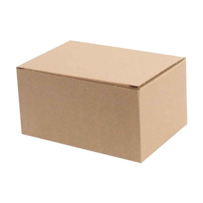 20x12x12cm Kutu - 1 Desi Kutu - Kilitli Kutu - Kraft - 3