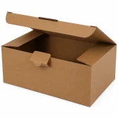 20x12x8cm Locked Box - Kraft - 3