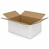 20x15x10cm Box - 1 Desi Box - Double Corrugated Box - White - 1