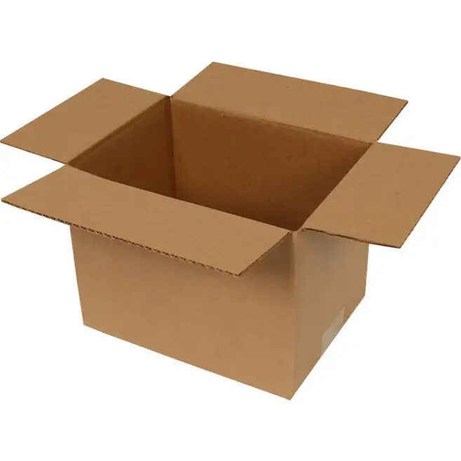 20x15x15cm Single Corrugated Box - Kraft - Kolicim