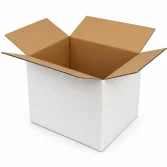 20x15x15cm Koli - 1,5 Desi Koli - Tek Oluklu Koli - Beyaz - 1
