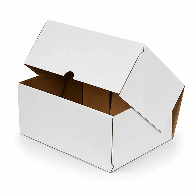 20x15x9cm E Ticaret Kutusu - 0,9 Desi Kutu - 4 Nokta Kutu - Beyaz - 1