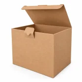 20x16x18cm Lockable Box - 1.3 Desi Box - Kraft - 3