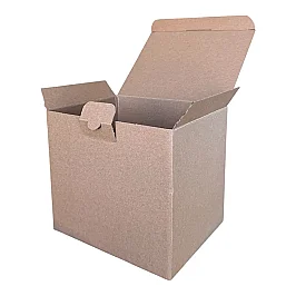 20x16x18cm Kilitli Kutu - 1,3 Desi Kutu - Kraft - 1