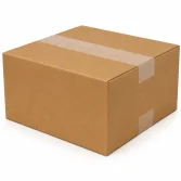 20x20x10cm Single Corrugated Box - Kraft - 3