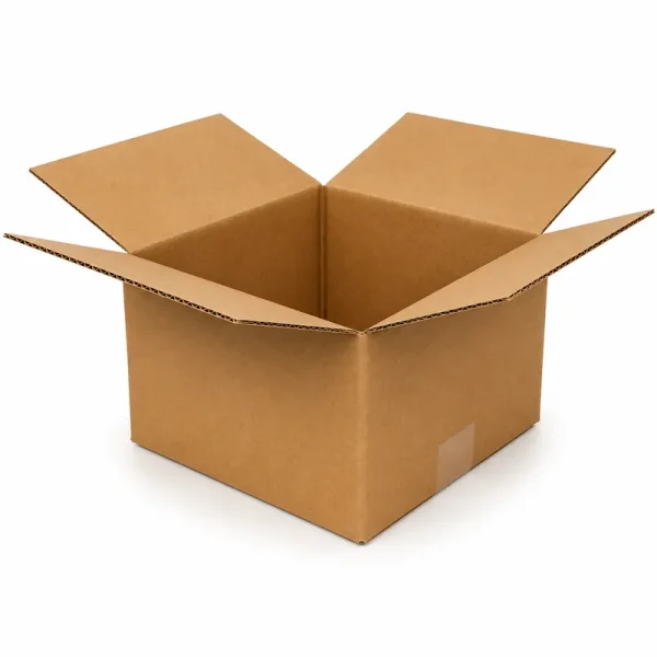 20x20x10cm Single Corrugated Box - Kraft - 1