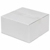20x20x10cm Single Corrugated Box - White - 2