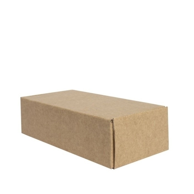 20x9.5x5.4cm Box - 0.3 Desi Box - Box with Compartment - Kraft