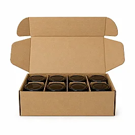 20x9,5x5,4cm Kutu - 0,3 Desi Kutu - Bölmeli Kutu - Kraft - 3
