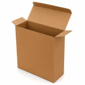 21.5x8x22.5cm Locked Box - Kraft - 1