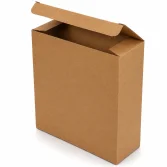21.5x8x22.5cm Locked Box - Kraft - 2