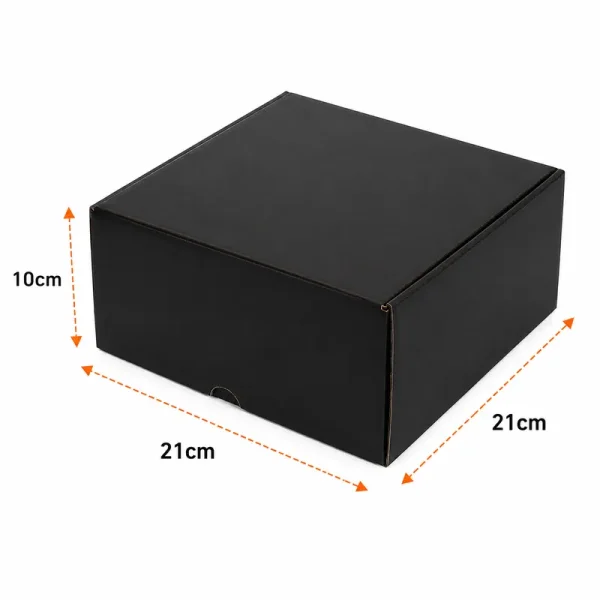 21x21x10cm Black Box - Kolicim (1)