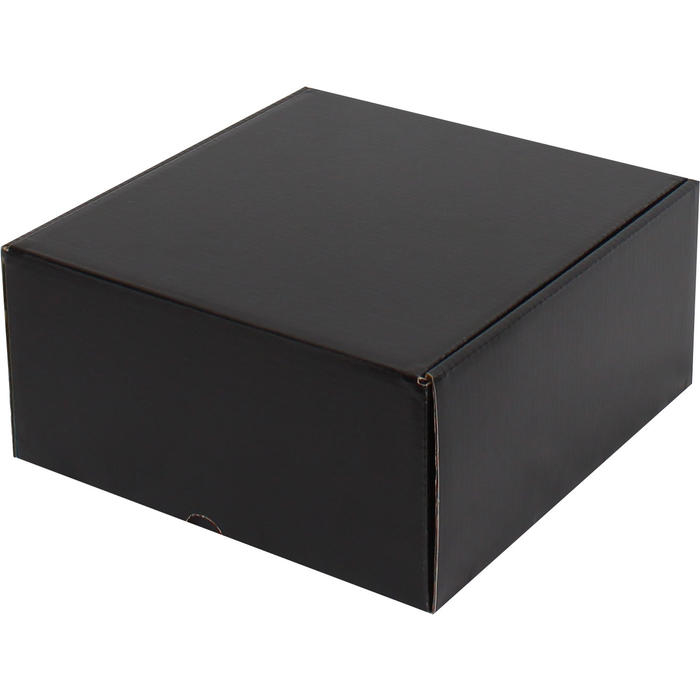 21x21x10cm Kutu - Siyah Kutu - 1,5 Desi Kutu - Kilitli Kutu
