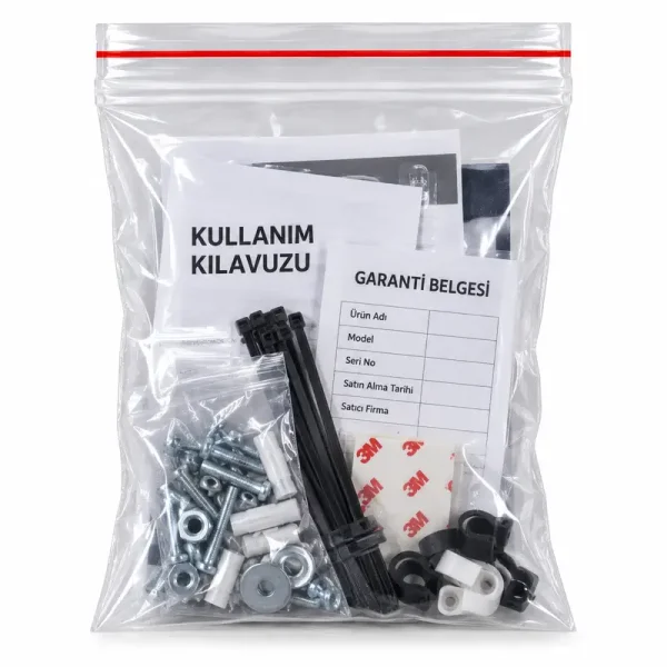 21x27cm Kilitli Poşet - 300 Adet - 3