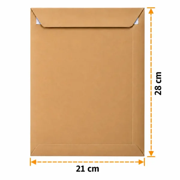 21x28cm Kraft Zarf - 25 Adet - Kolicim (1)