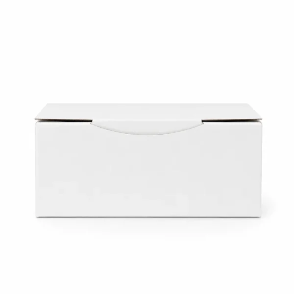 22.5x12x8cm Box - 0.7 Desi Box - Locked Box - New Type - White - 3