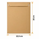 22,5x30cm Kraft Zarf - 25 Adet - 2
