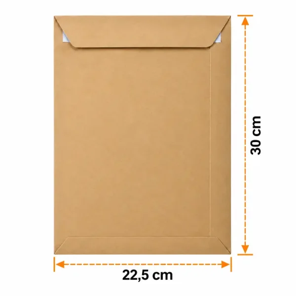 22,5x30cm Kraft Zarf - 25 Adet - Kolicim (1)