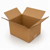 22x15x12cm Single Corrugated Box - Kraft - 3