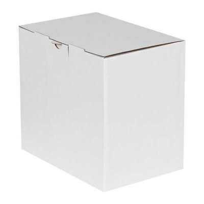 22x15x20cm Kutu - 2,2 Desi Kutu - Kilitli Kutu - Beyaz - Thumbnail