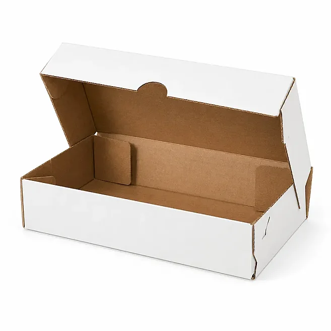 23,5x10x4,5cm E Ticaret Kutusu - 0,4 Desi Kutu - 4 Nokta Kutu - Beyaz - 3