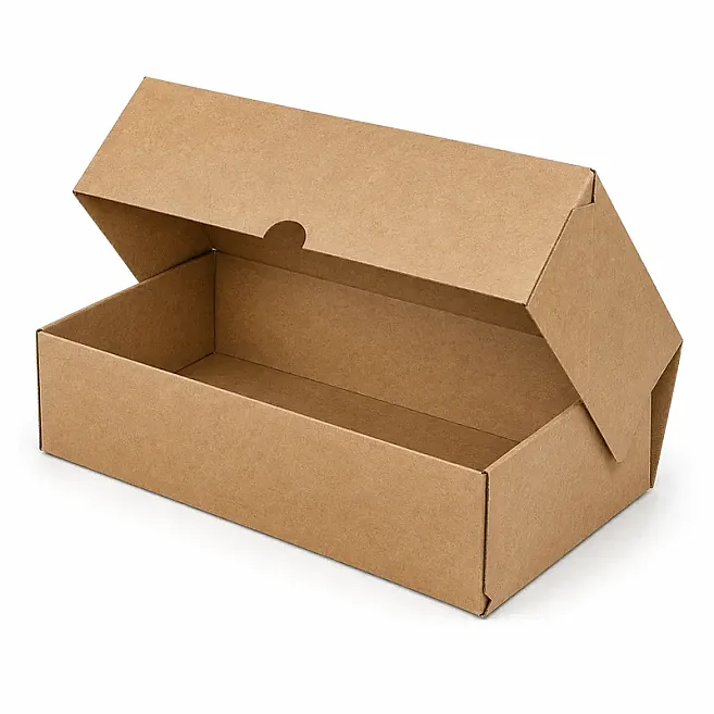 23,5x10x4,5cm E Ticaret Kutusu - 0,4 Desi Kutu - 4 Nokta Kutu - Kraft - 1
