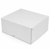 24.5x24.5x11,5cm E-Commerce Cargo Box - White - 3