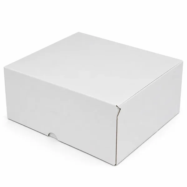 24.5x24.5x11,5cm E-Commerce Cargo Box - White - 3