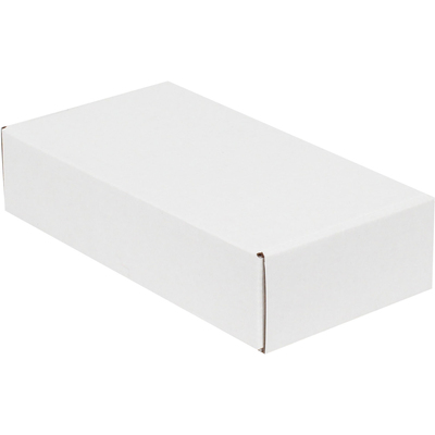 24x12x5,5cm Kutu - 0,5 Desi Kutu - Kilitli Kutu - Beyaz - Thumbnail