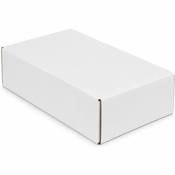 24x12x5,5cm Kutu - 0,5 Desi Kutu - Kilitli Kutu - Beyaz - 3