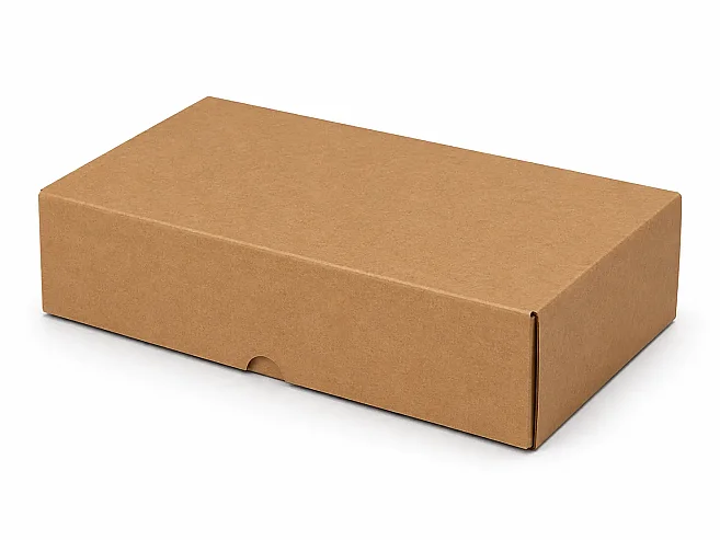 25x13x6cm Box - Cut Box - 0.6 Desi Box - Kraft - 3