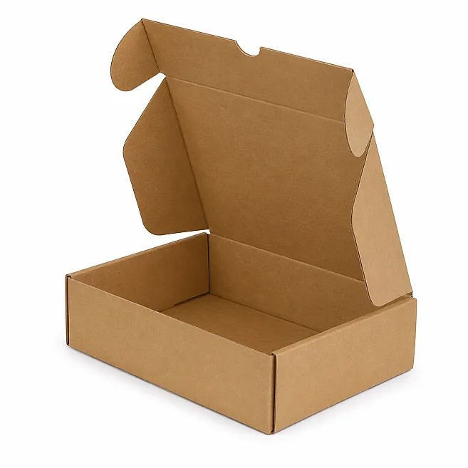 25x13x6cm Box - Cut Box - 0.6 Desi Box - Kraft - 1