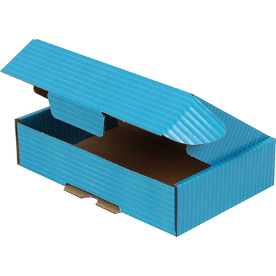 24x16.5x6cm Locked Box - Blue - Thumbnail