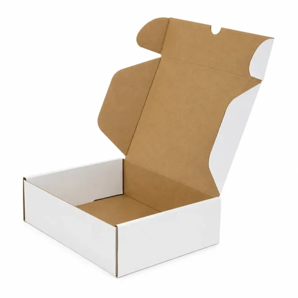 24x16,5x6cm Locked Box - White - 1