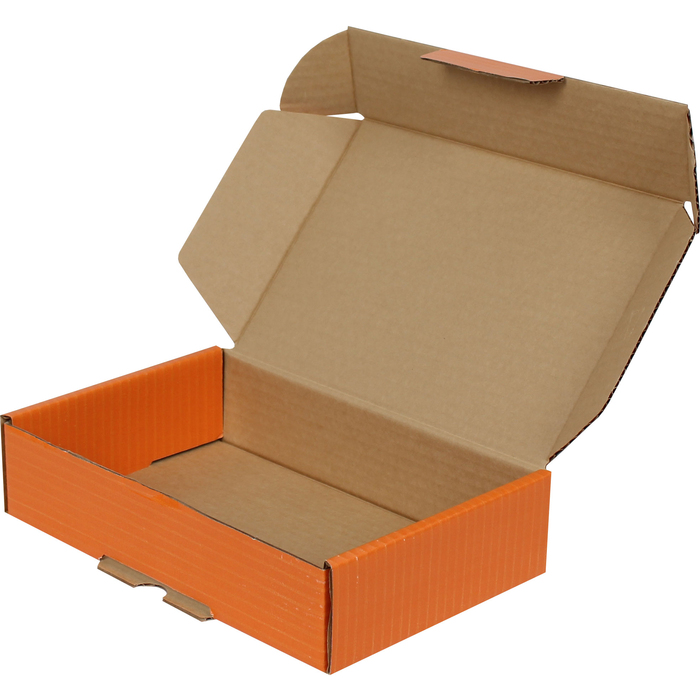 24x16.5x6cm Locked Box - Orange
