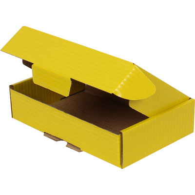 24x16,5x6cm Locked Box - Yellow - Thumbnail