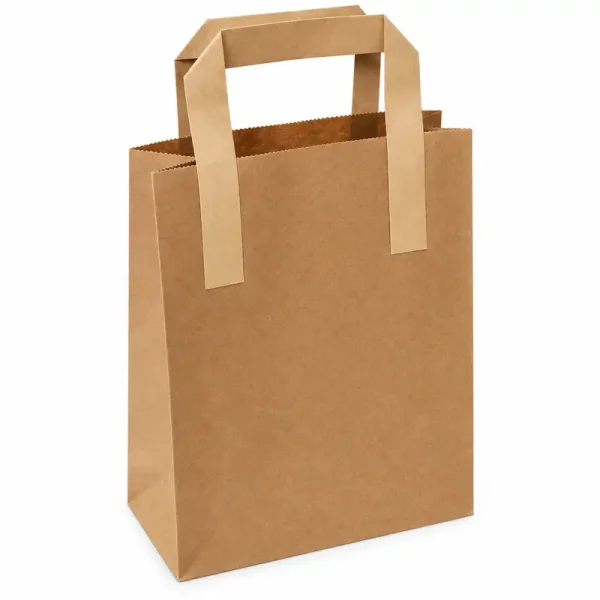 24x18x8 cm Kraft Paper Bag – 25 Pieces - 1