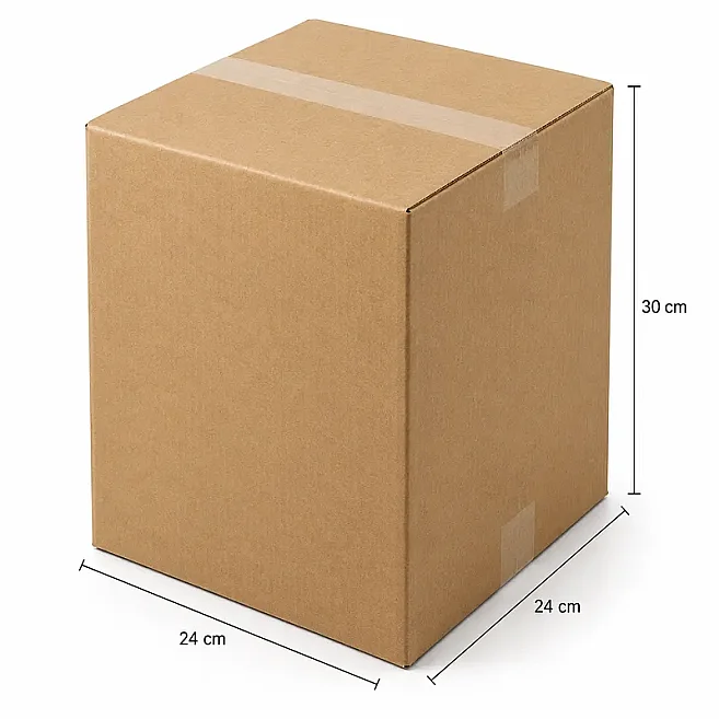 24x24x30cm Double Corrugated Box - Kolicim (1)