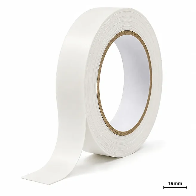 24mmx66 Metre İz Bırakmayan Beyaz PVC Ambalaj Bantı - 1