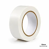 24mm x 66 Meter Residue-Free White PVC Packaging Tape - 3