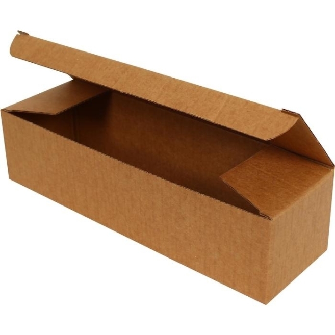 24x7.5x6cm Box - 0.5 Deci Box - Locked Box - Kraft - 2