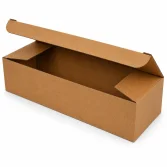 24x7.5x6cm Box - 0.5 Deci Box - Locked Box - Kraft - 3