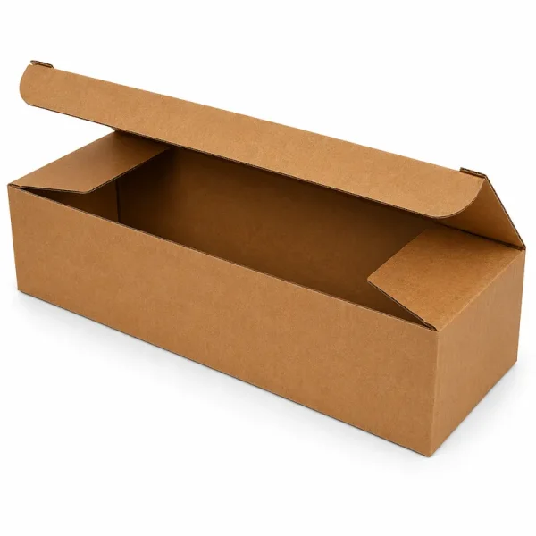 24x7.5x6cm Box - 0.5 Deci Box - Locked Box - Kraft - 3