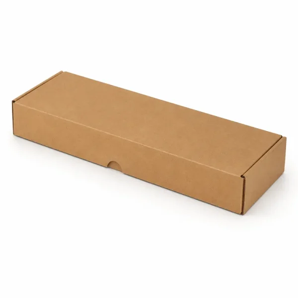 24x8x3,5cm Kutu - 0,2 Desi Kutu - Kilitli Kutu - Kraft - 2