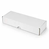24x8x3.5cm Locked Box - White - 2