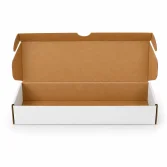 24x8x3.5cm Locked Box - White - 3